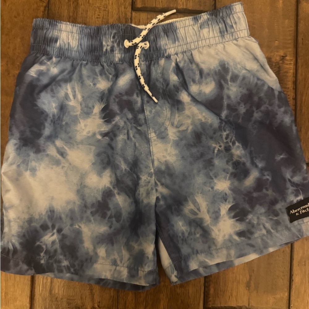 Abercrombie Kids Blue Tie-Dye Shorts
